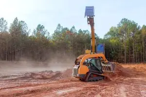 Professional land grading in Texas by Heart of Texas Construction