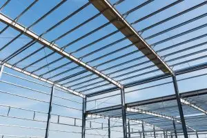 Steel building standing strong in Texas after storm